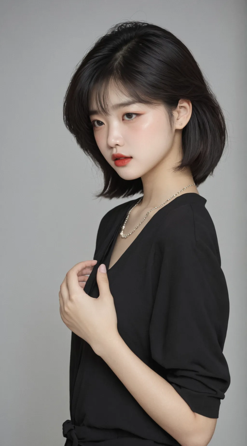 ai character: Kim Luna  background