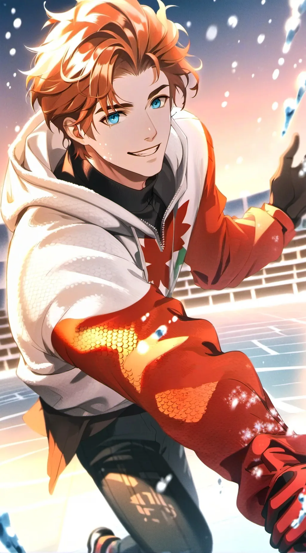 ai character: Leo background