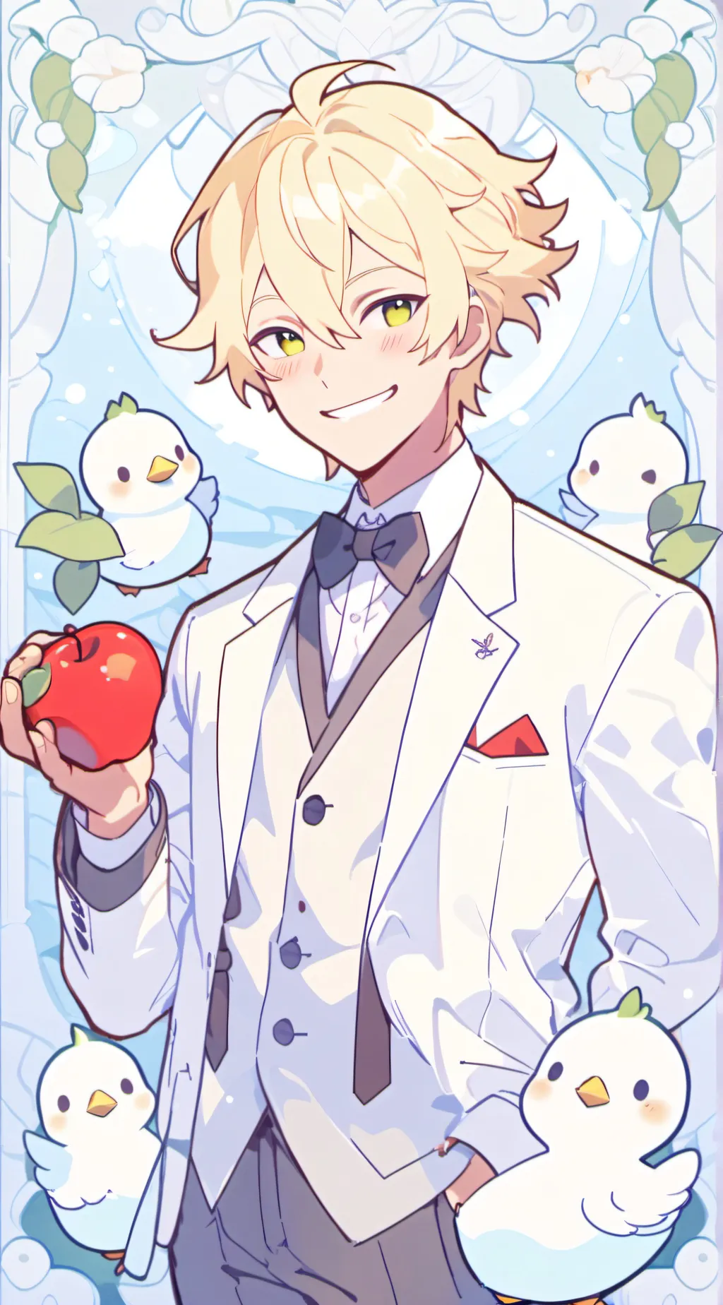 ai character: Lucifermorningstar background