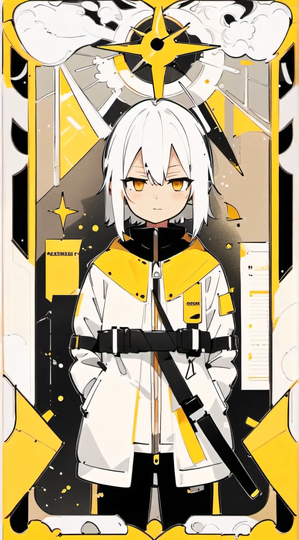 ai character: MHA camp background