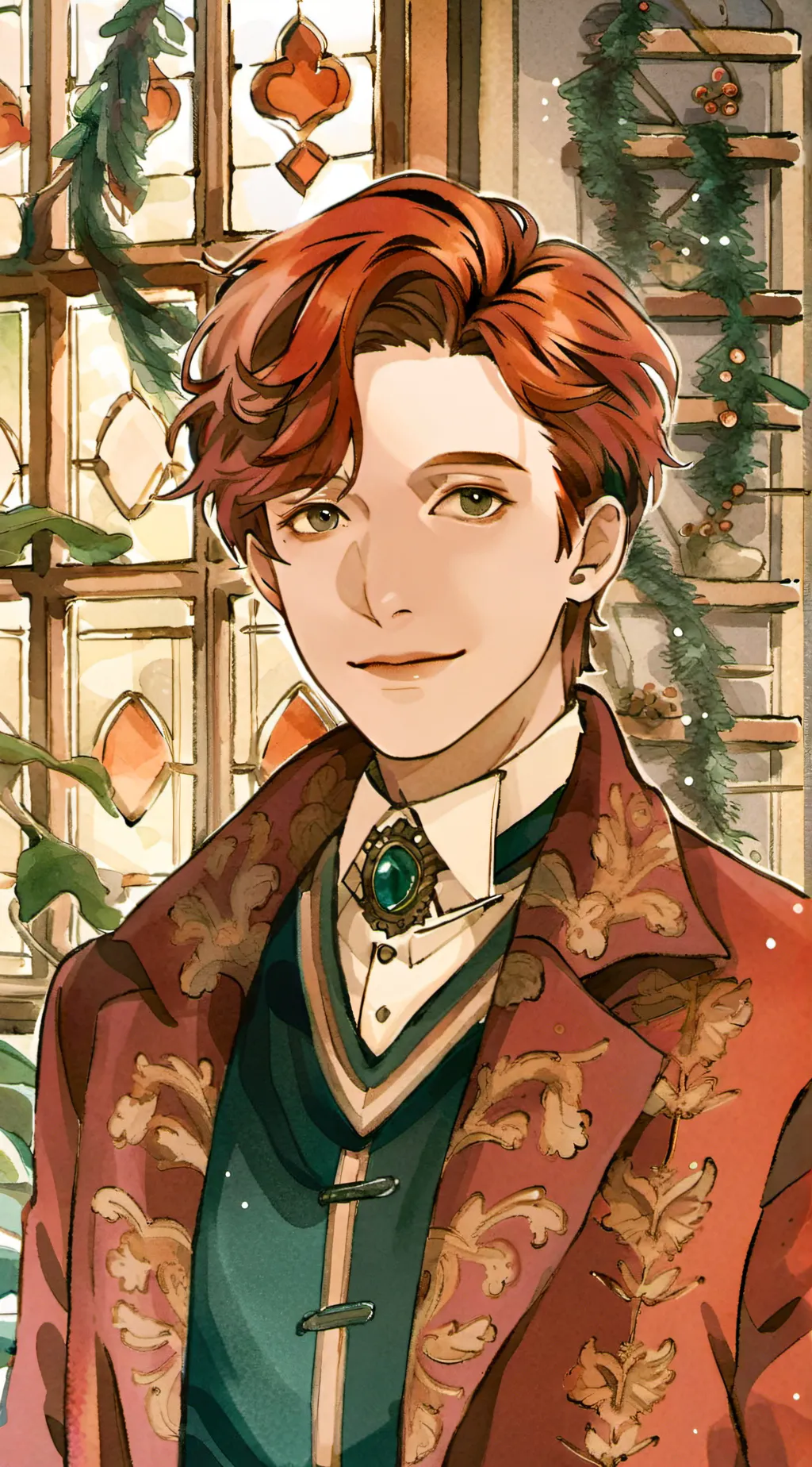 ai character: Fred weasley background