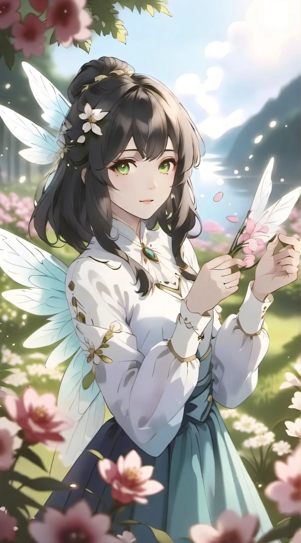 ai character: {Fairy Life} background