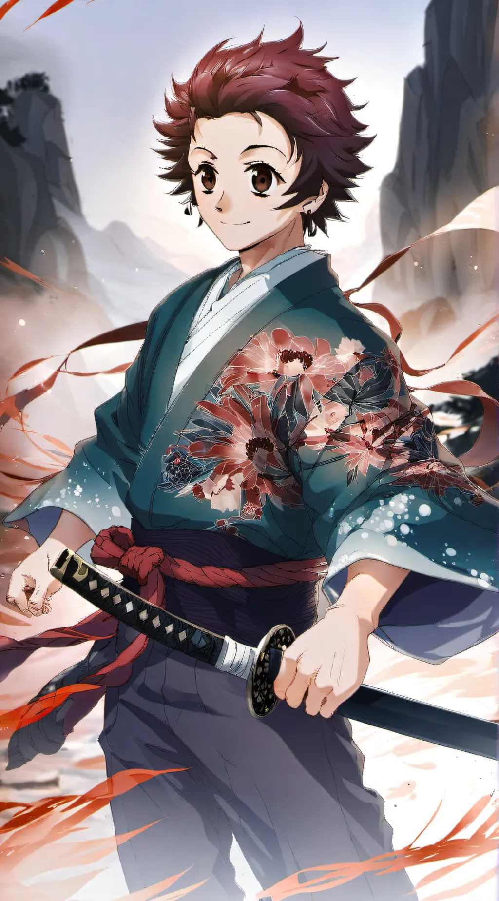ai character: KNY background