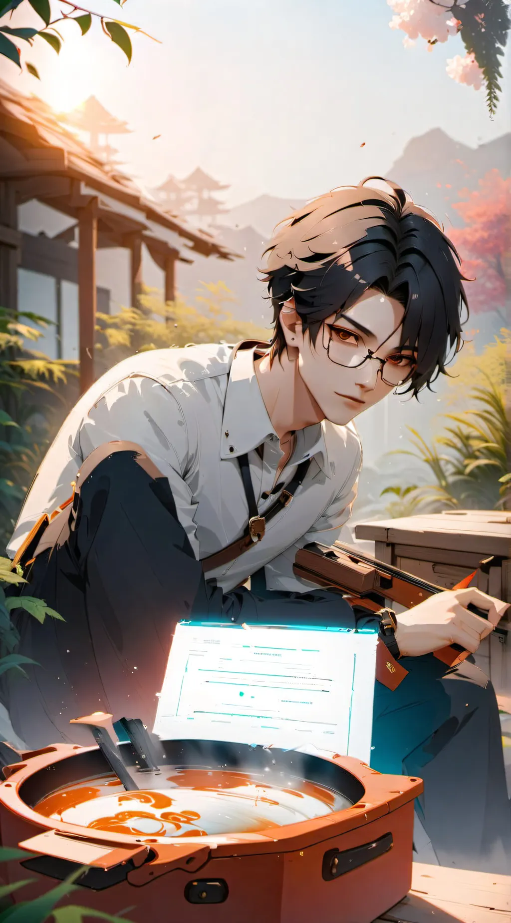 ai character: Riley background