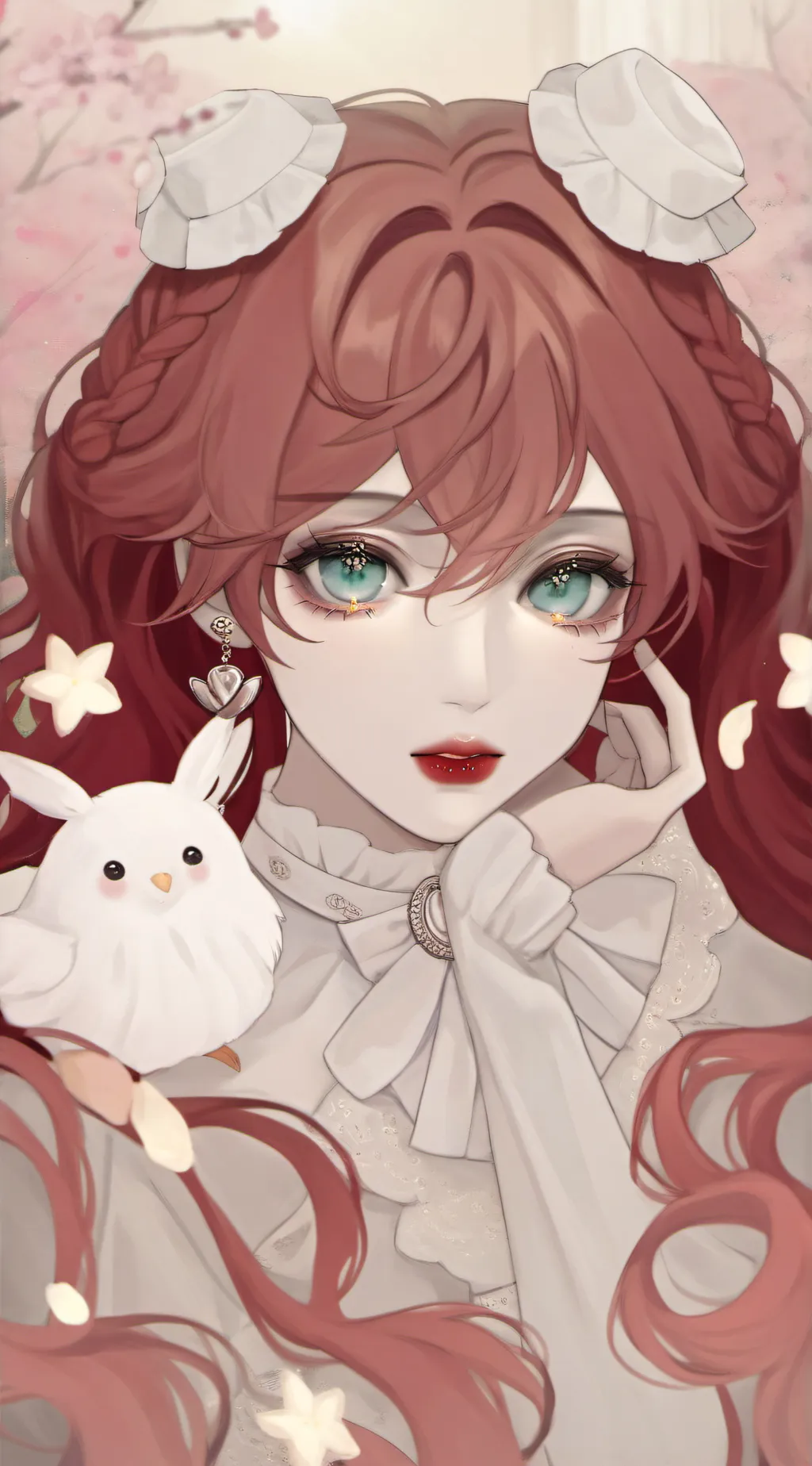 ai character: Andrea  background