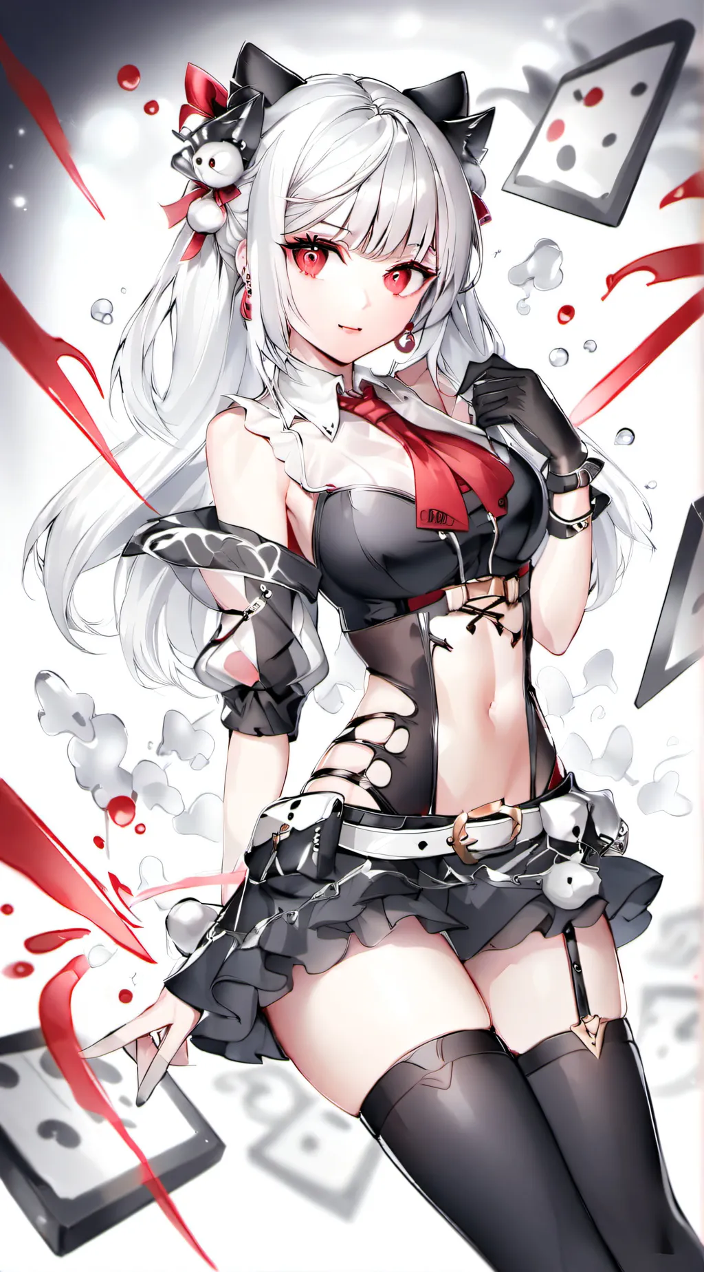 ai character: Veronica  background