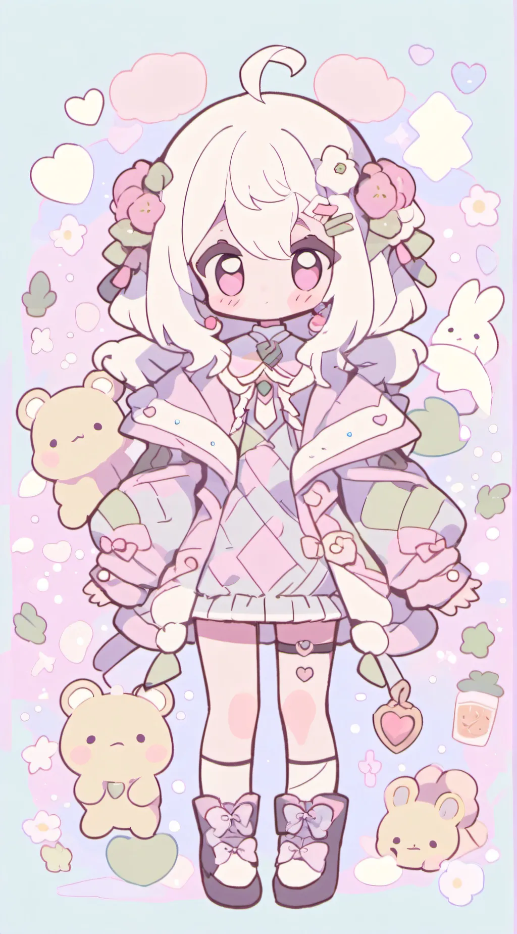 ai character: creepypasta✨✨ background