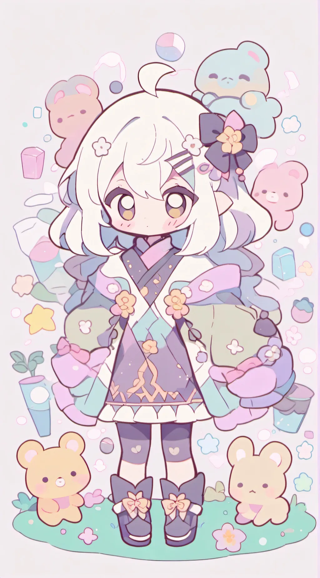 ai character: MHA. PICK ME background