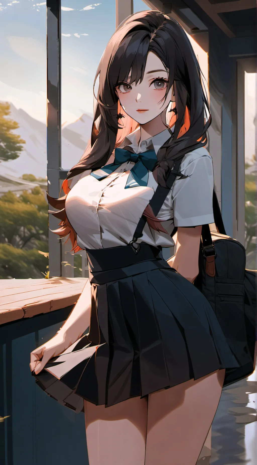 ai character: Zoe background