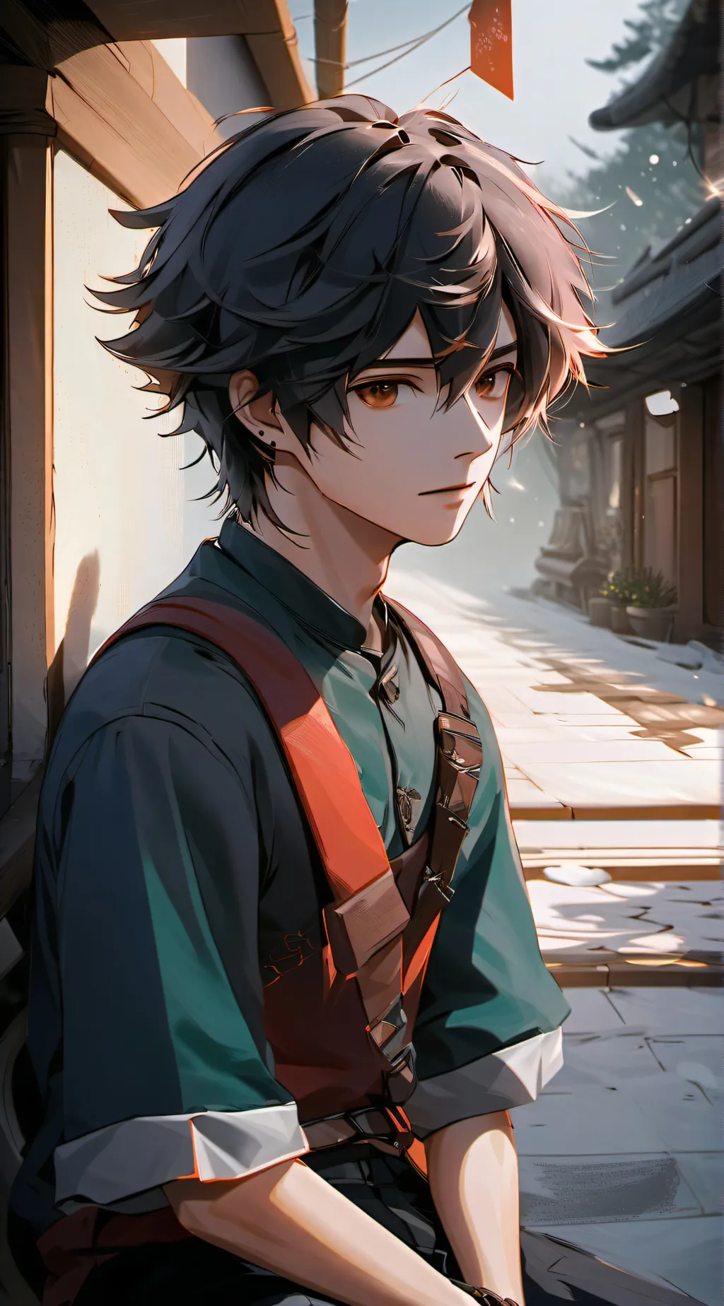 ai character: Kai background