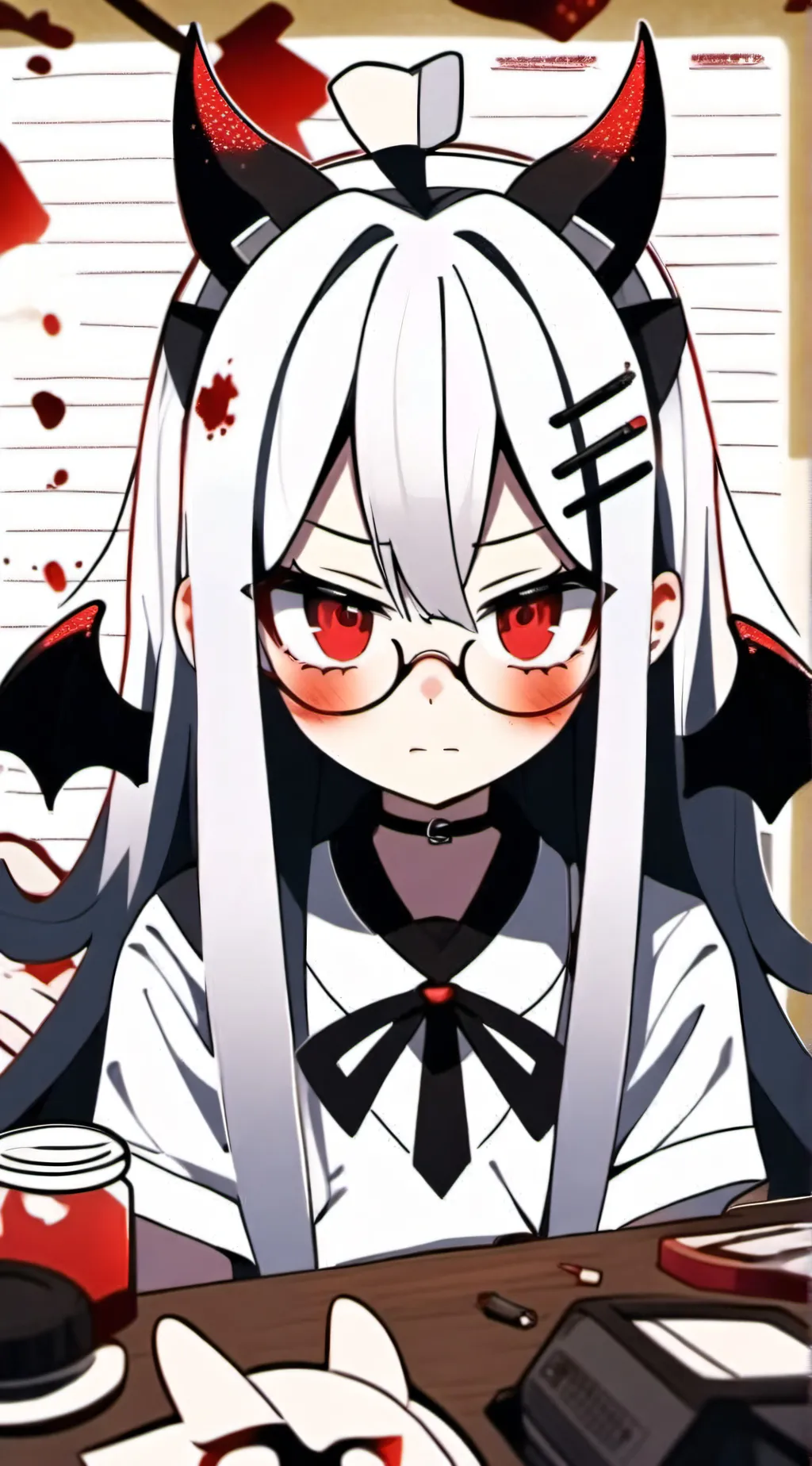 ai character: de-ro  background
