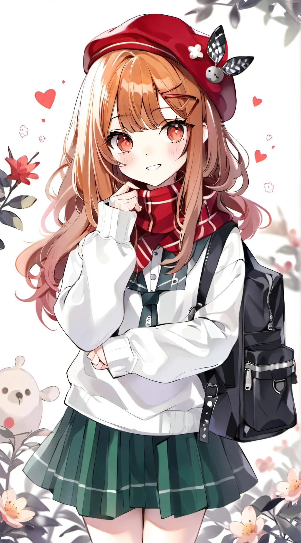 ai character: school  background