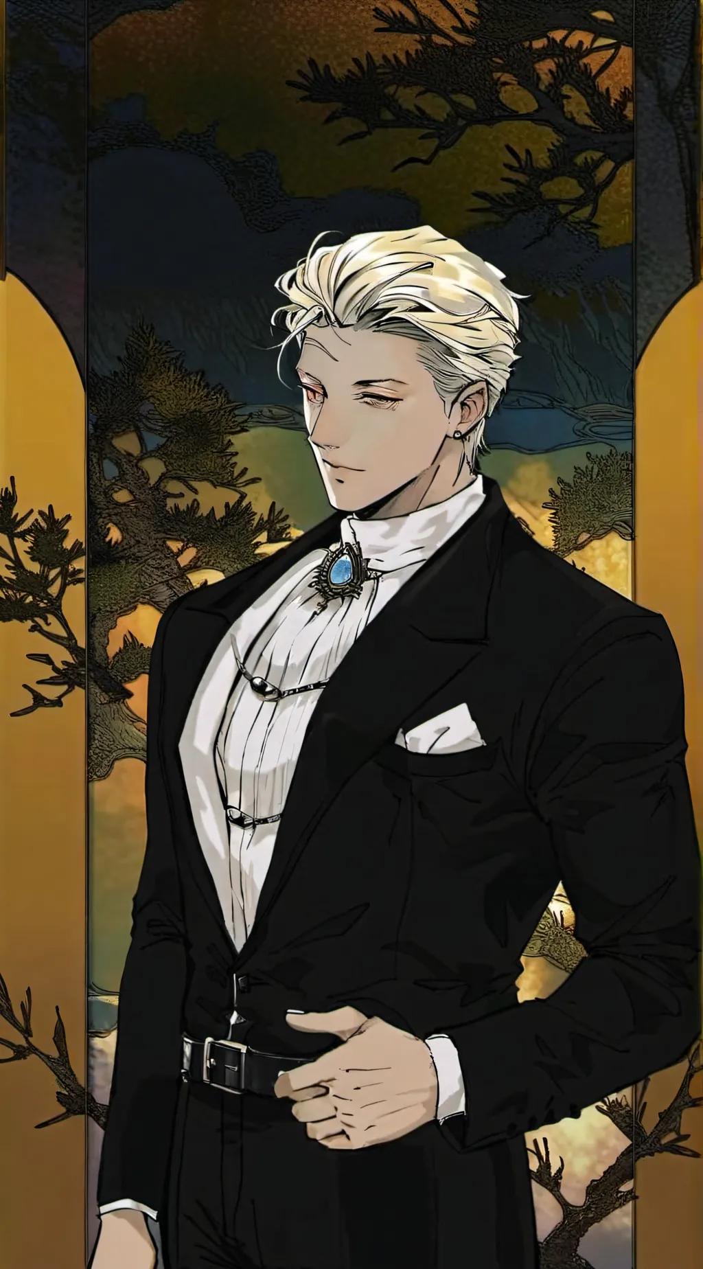 ai character: KENTO NANAMI background