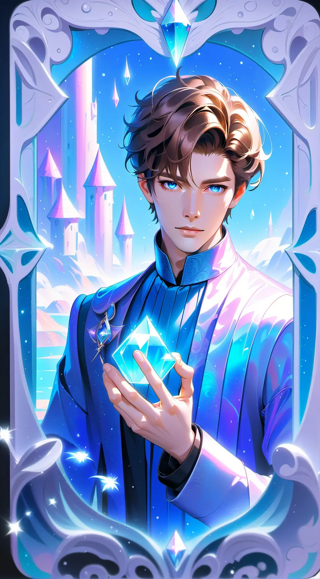 ai character: Aminetee  background
