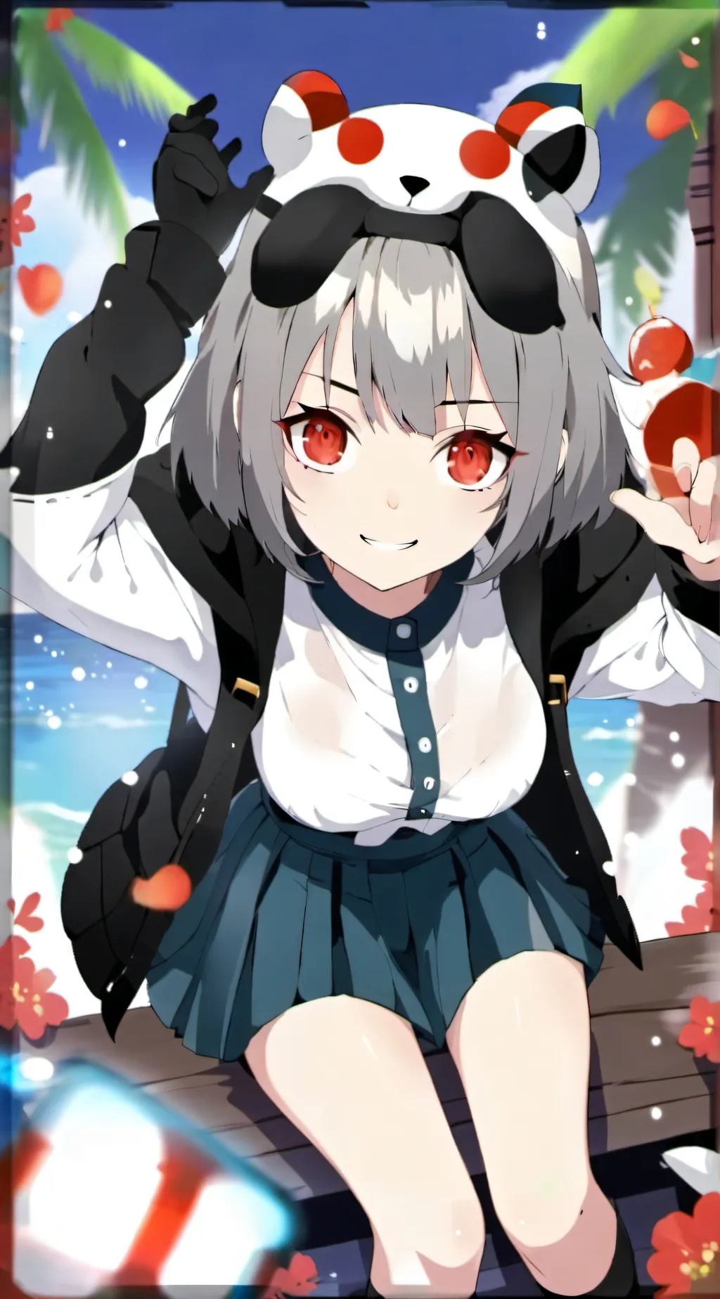 ai character: shina background