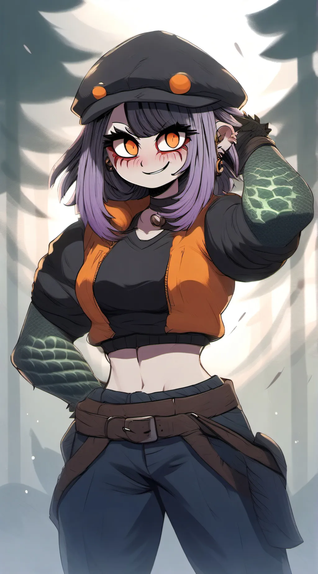 ai character: Skate background