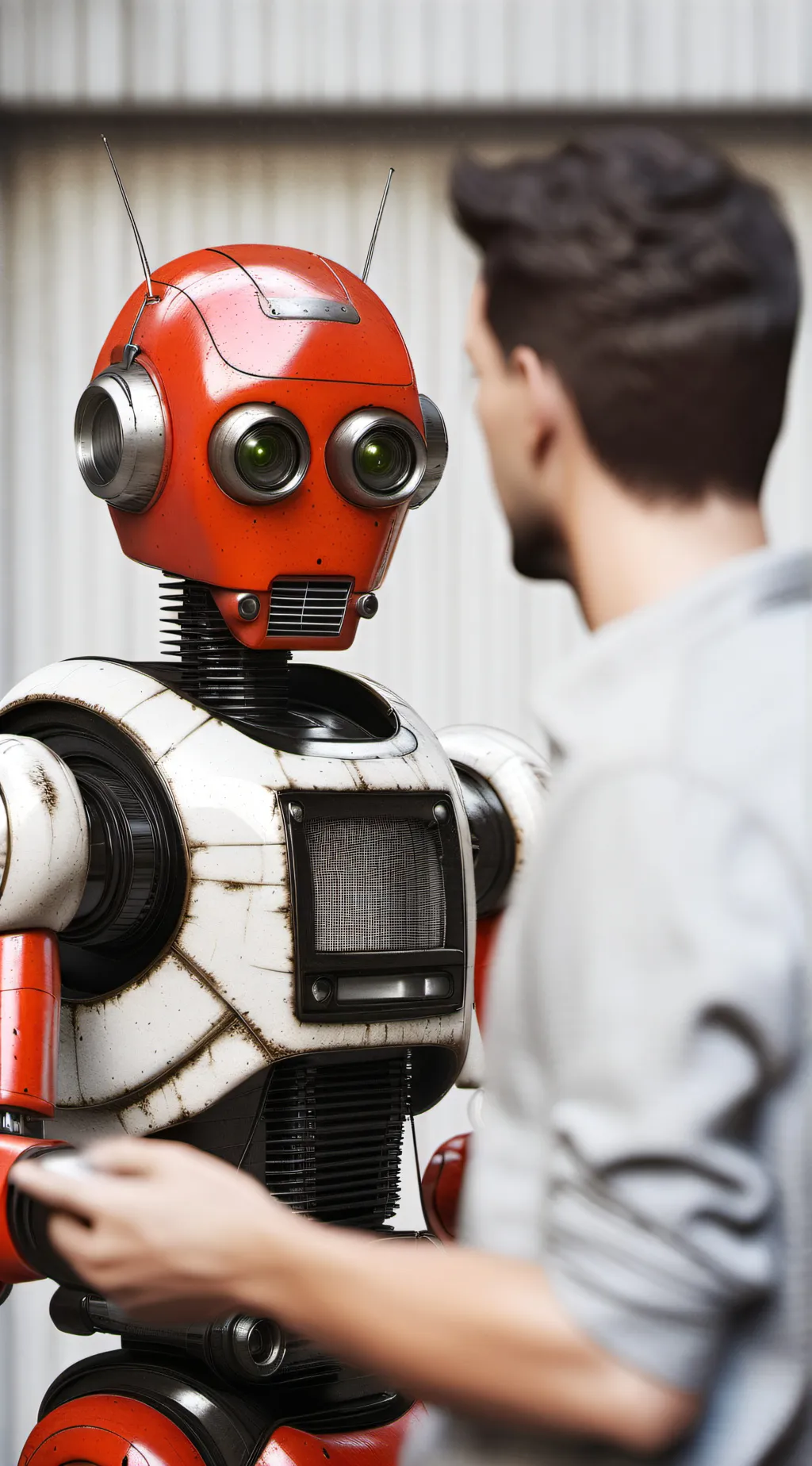 ai character: Titan tv woman background