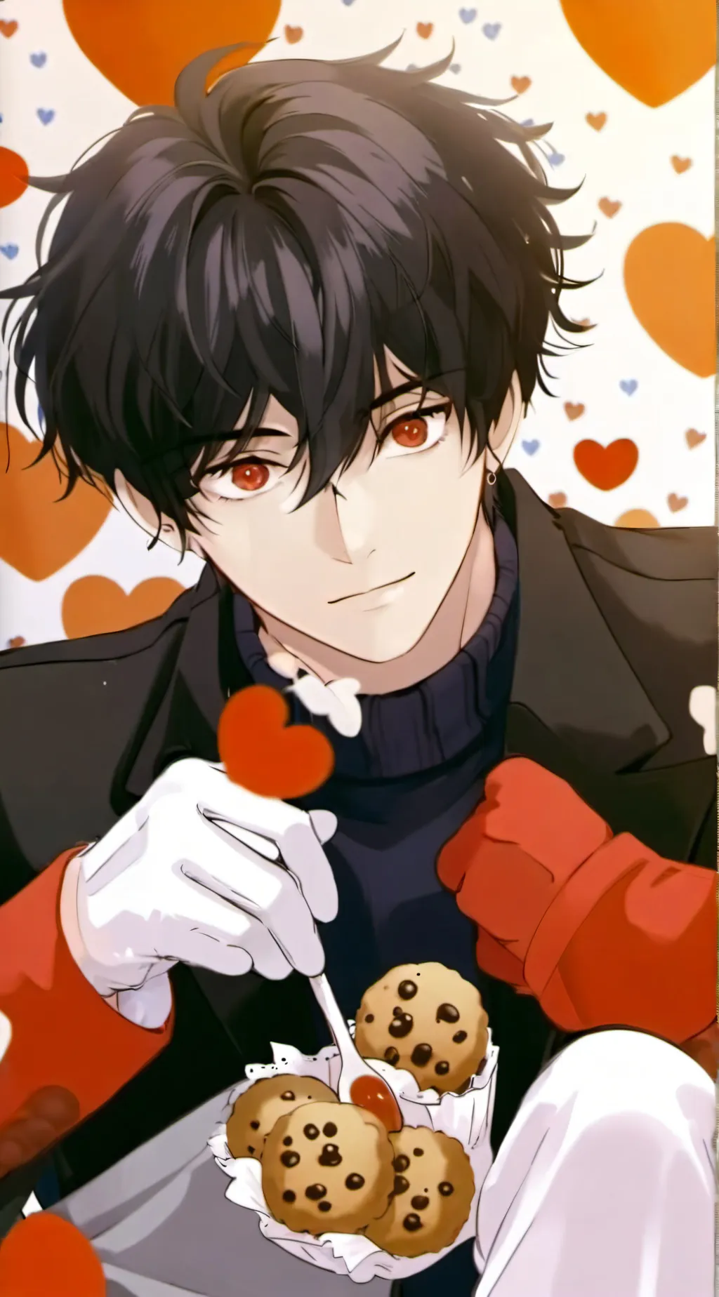 ai character: nice slender  background