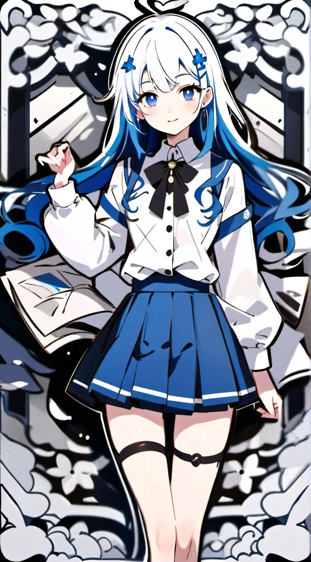 ai character: Sarah background