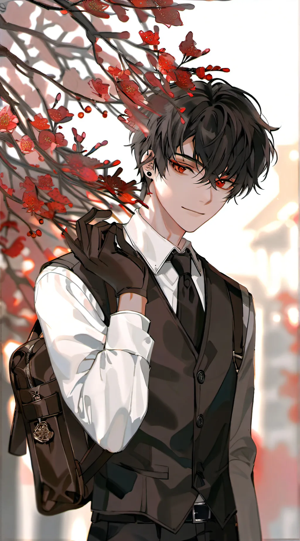 ai character: the school Sam background