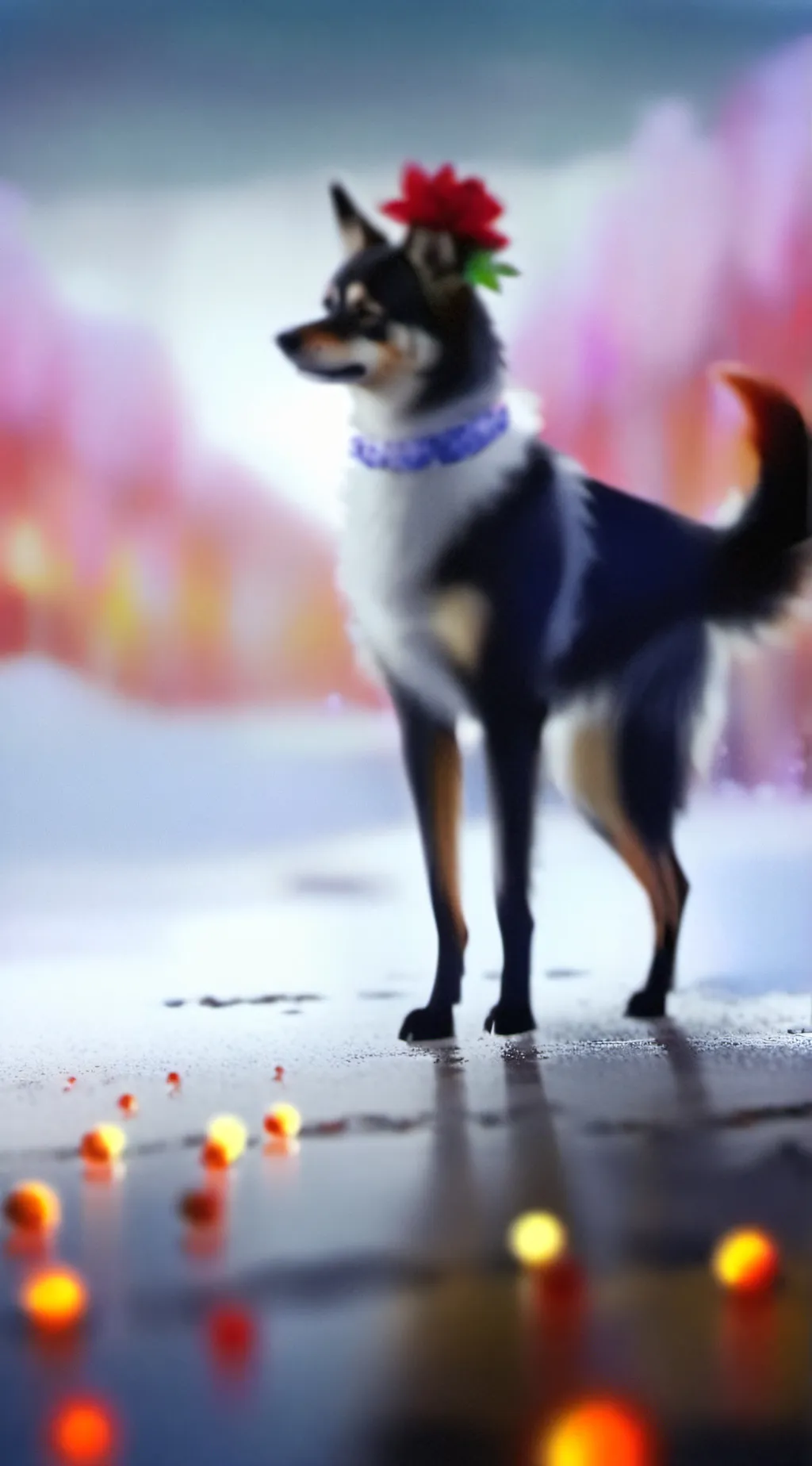 ai character: Aphmau doll background