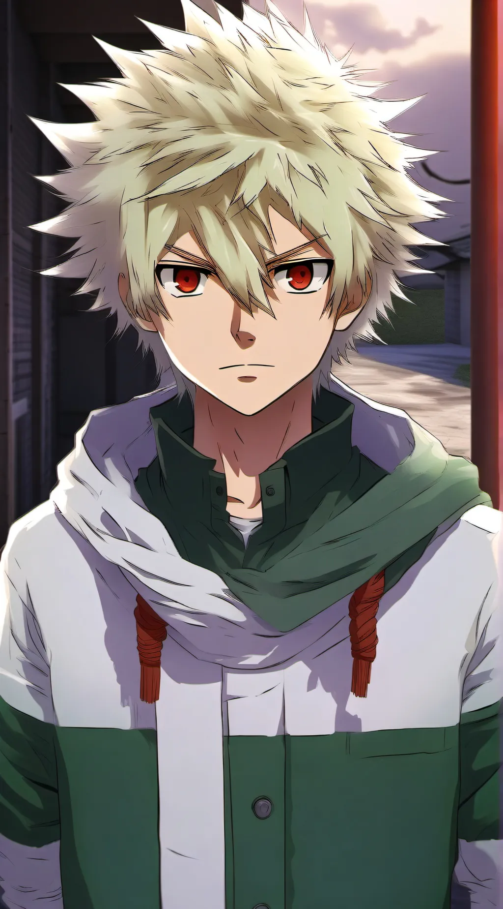 ai character: 💥 bakugo 💥 background