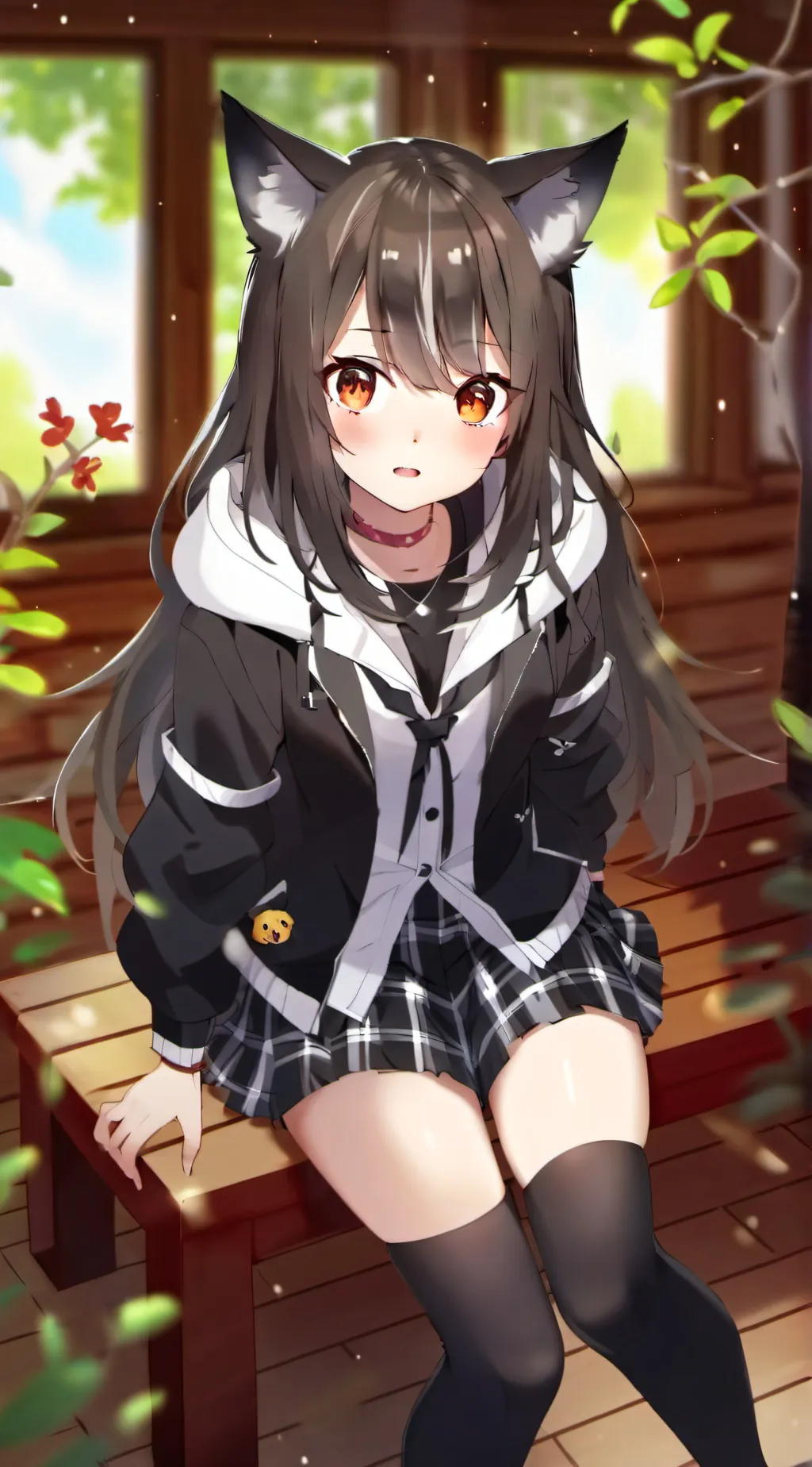 ai character: Hazel background