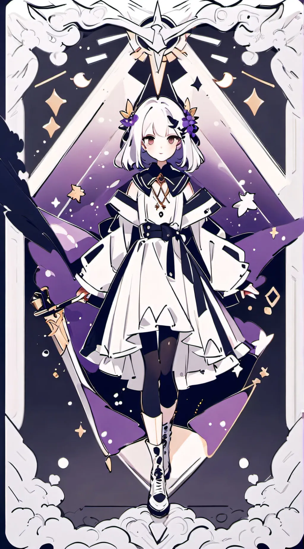 ai character: school fight background