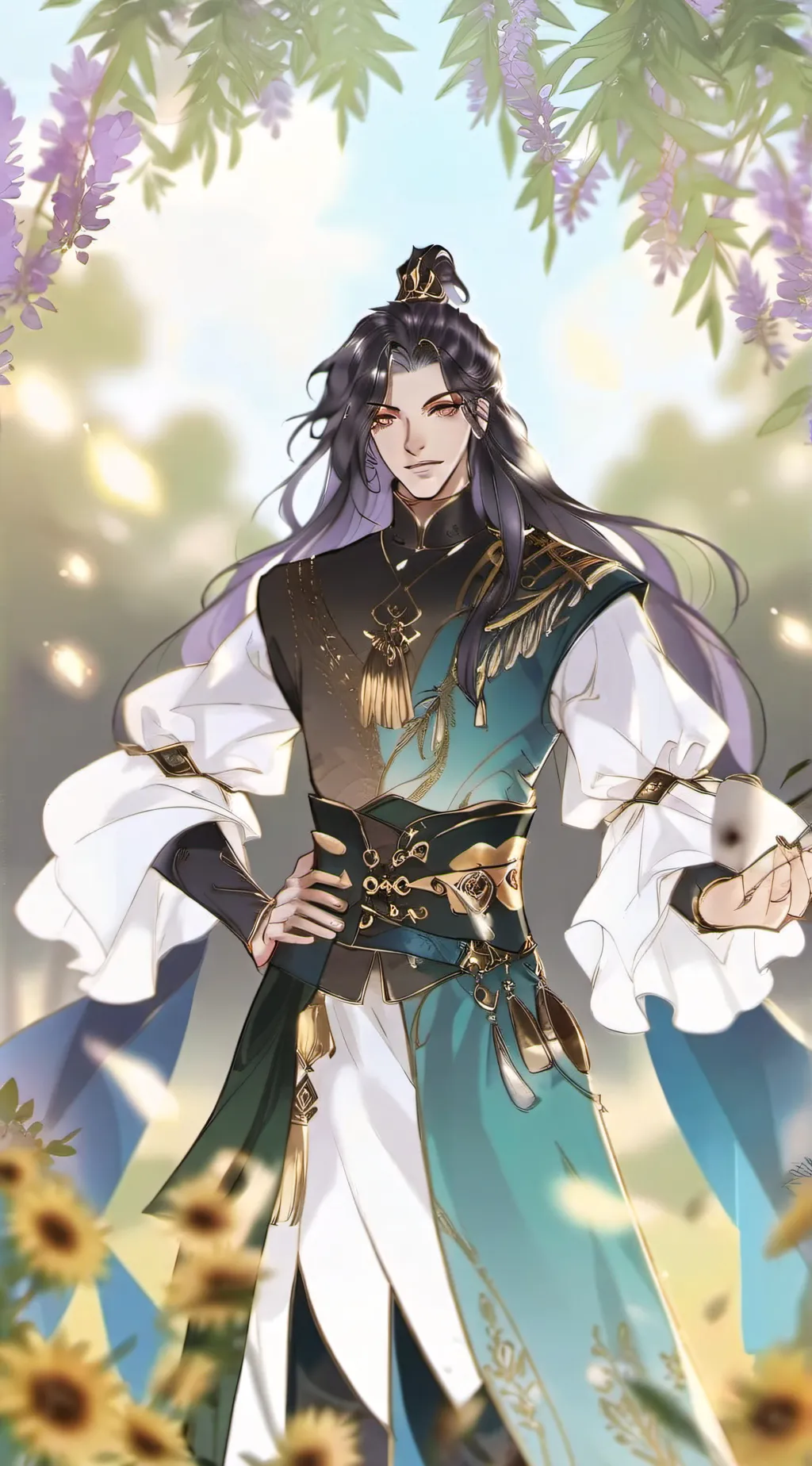 ai character: Pei ming (tgcf) background