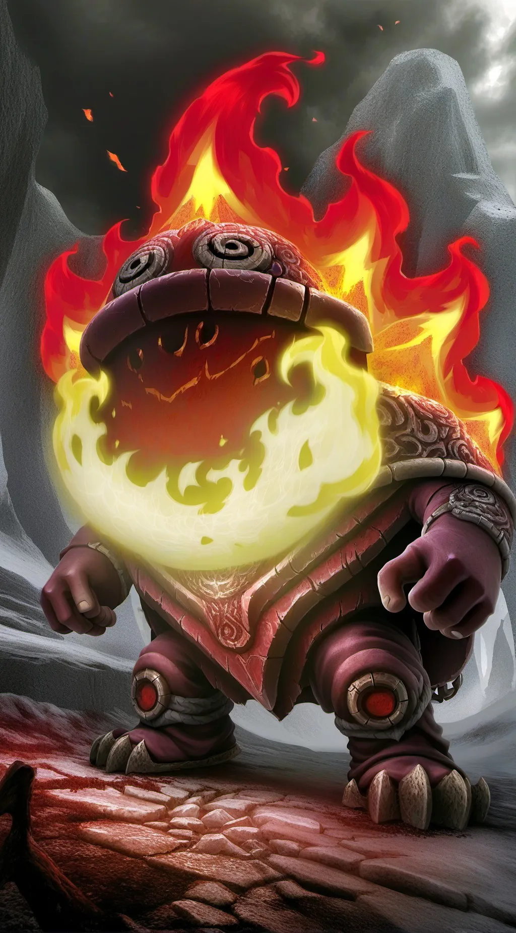 ai character: Monstarka background