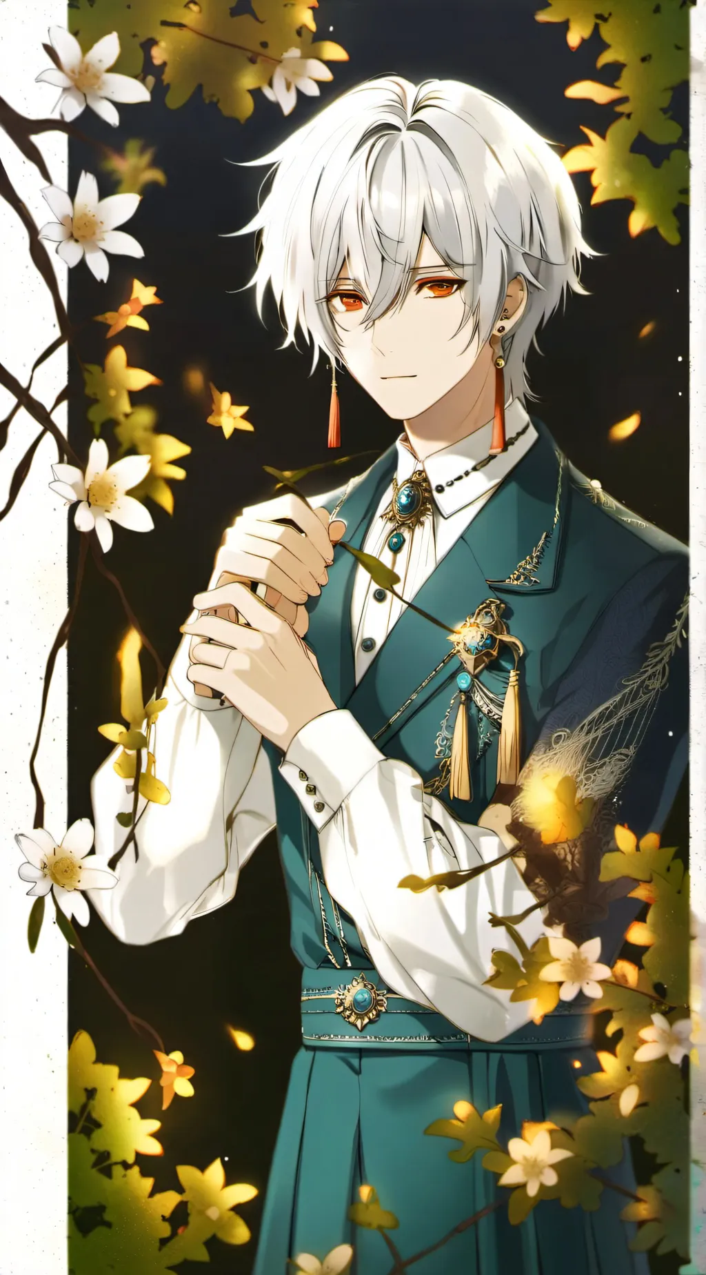 ai character: Mak background