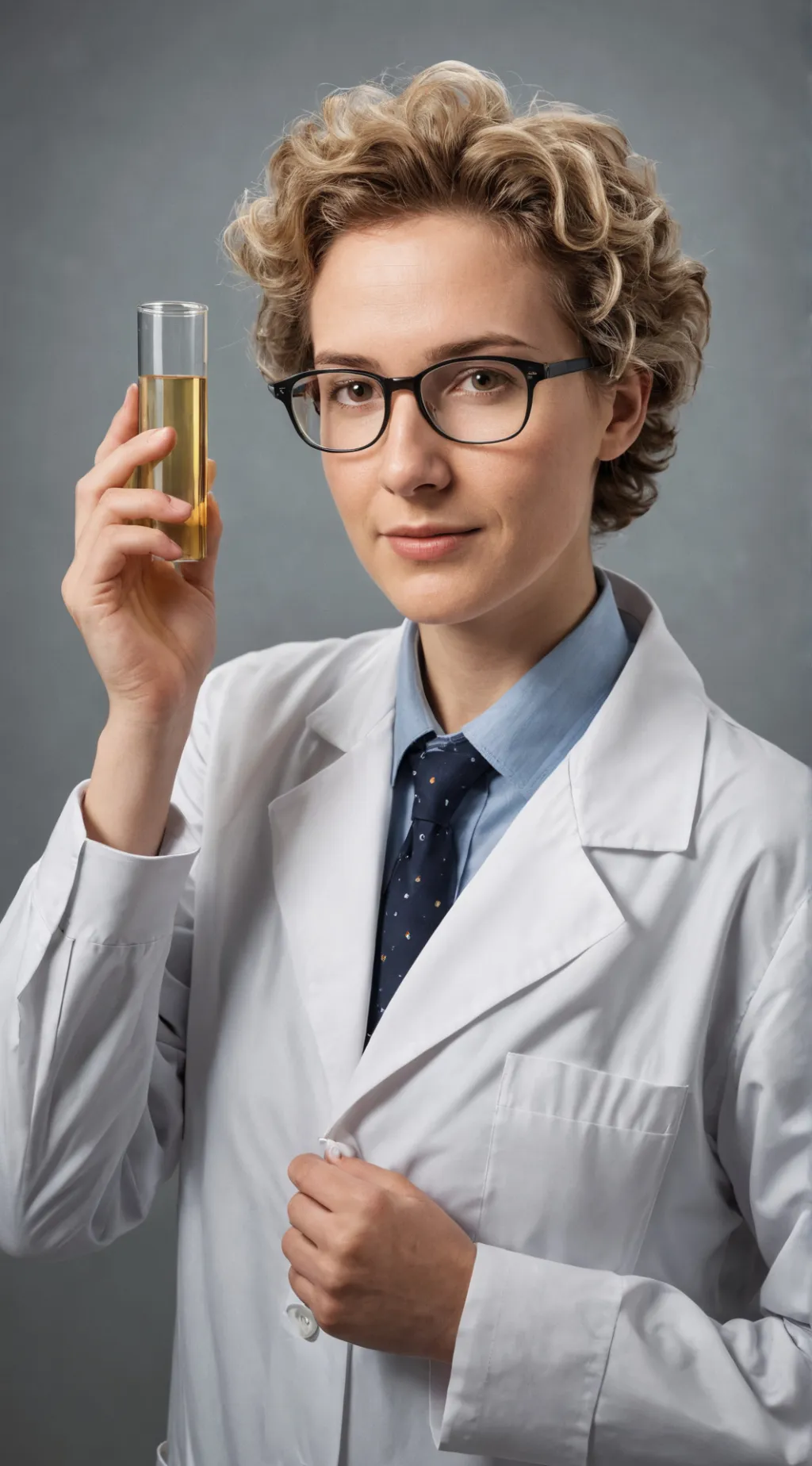 ai character: evil ahh scientist background