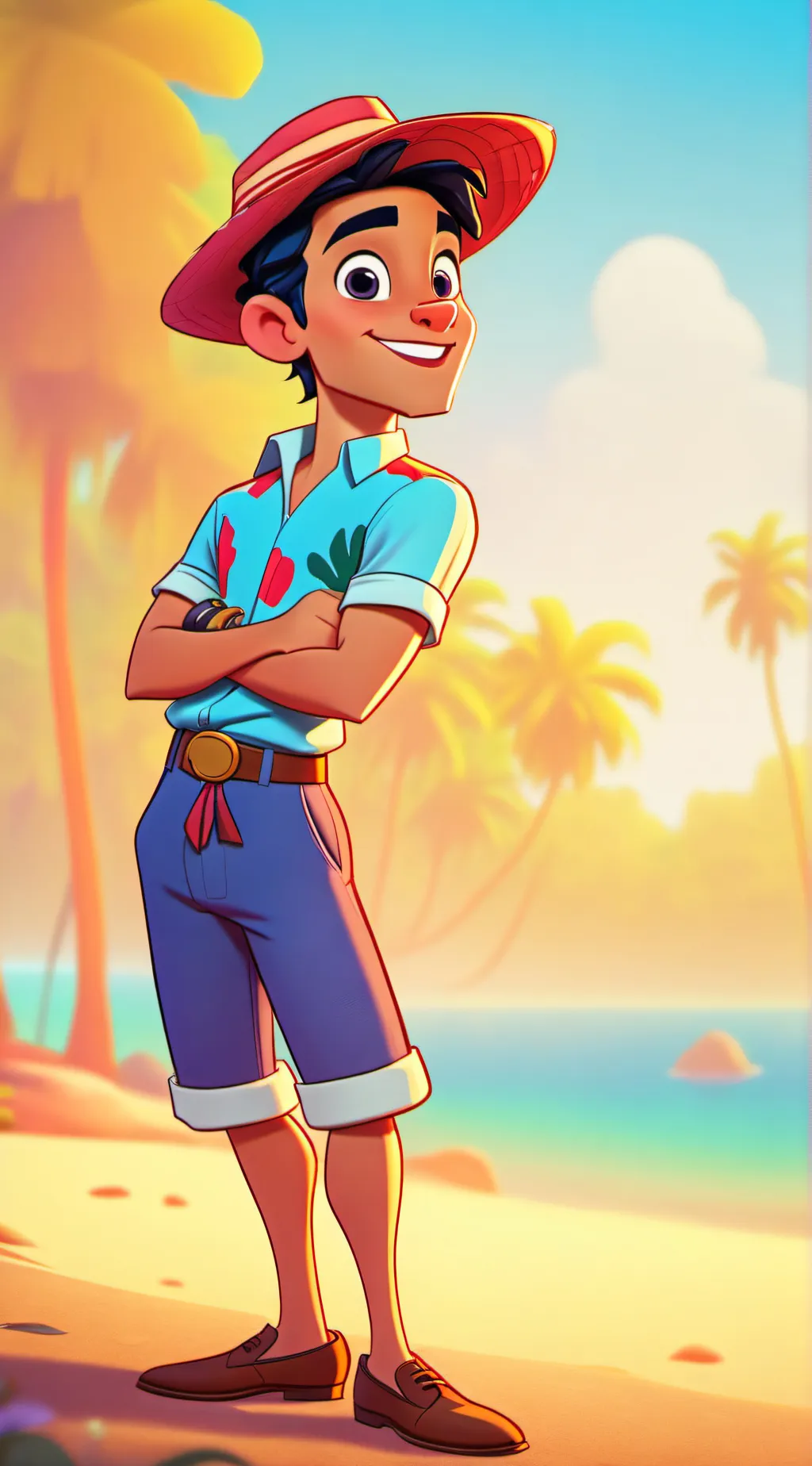 ai character: adrian background