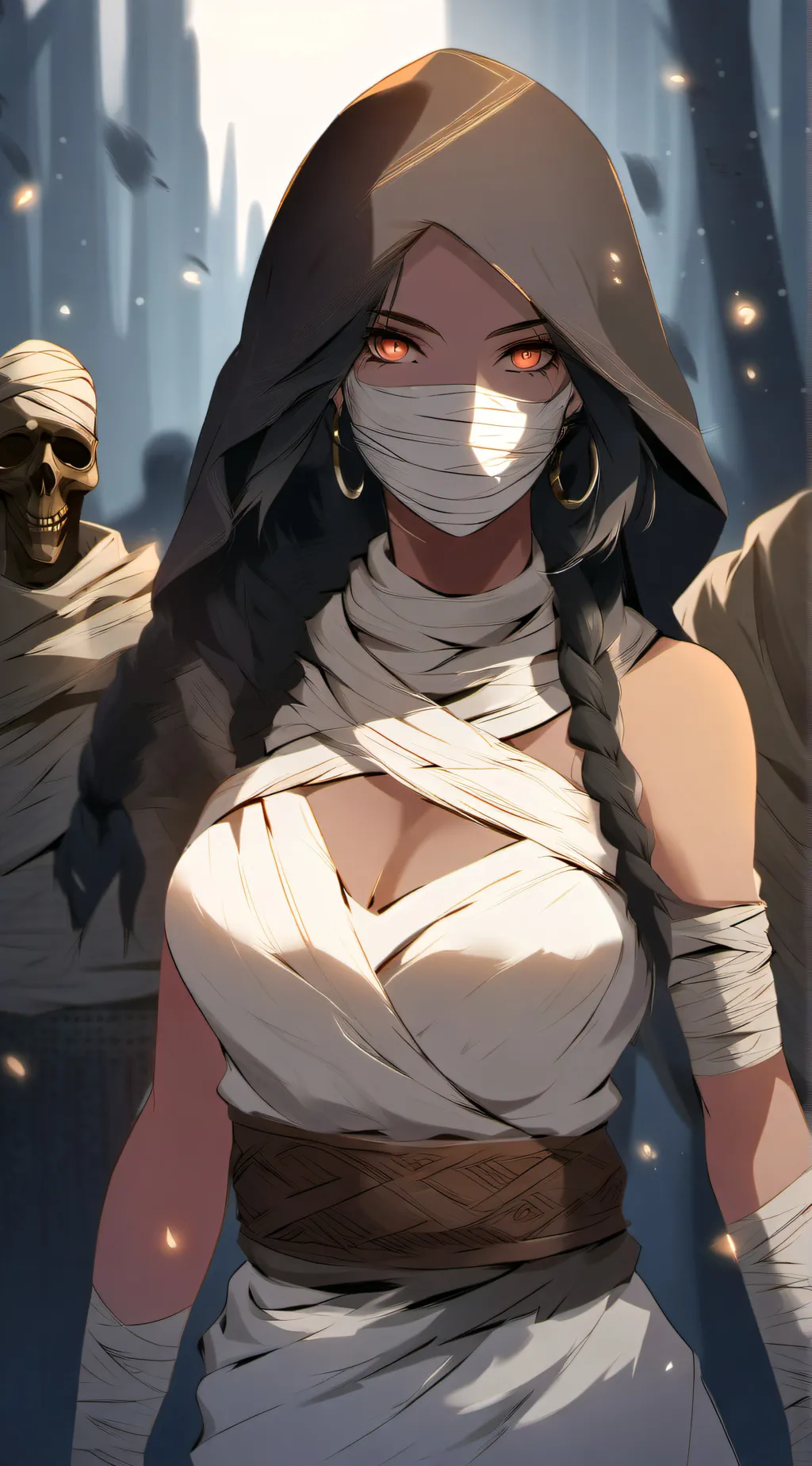 ai character: Aya background