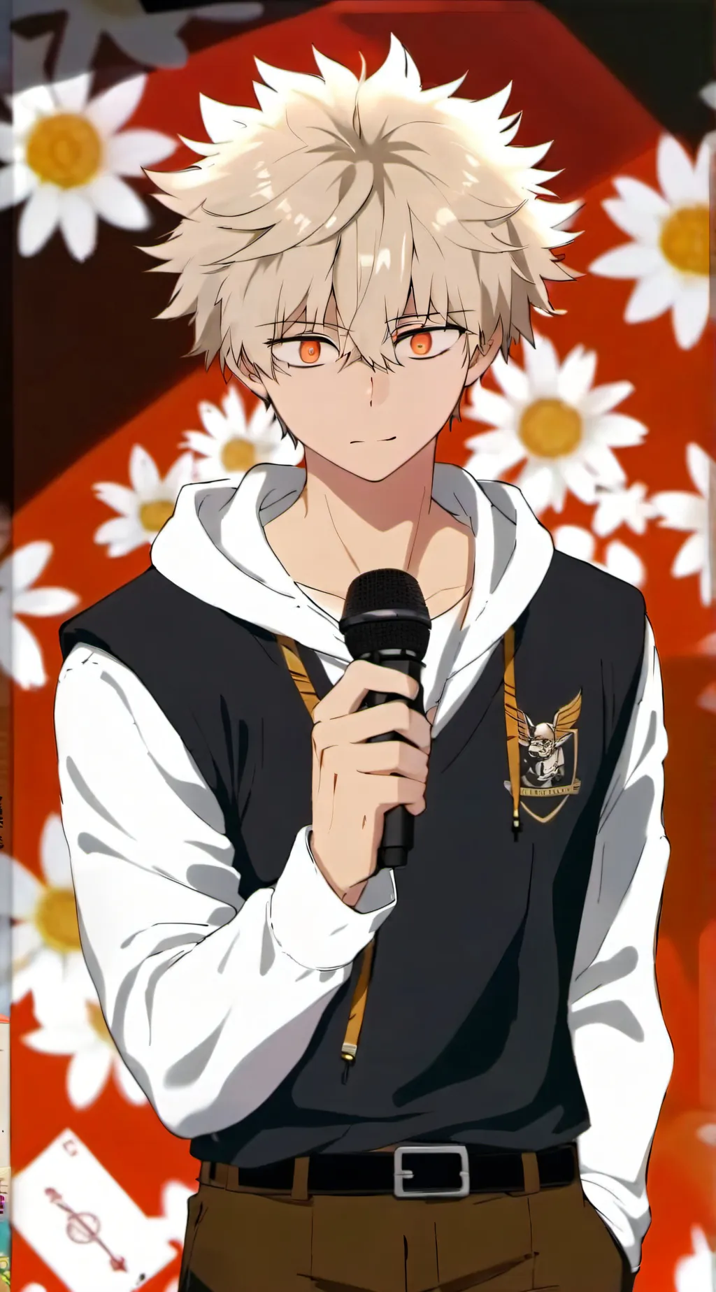 ai character: roast Bakugo background