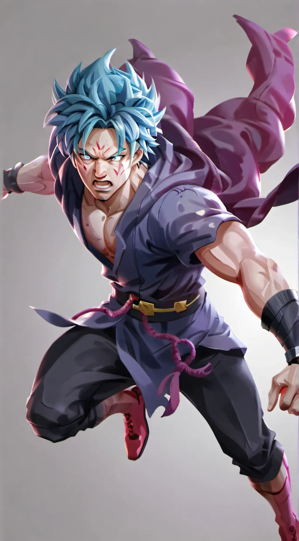 ai character: Trunks background