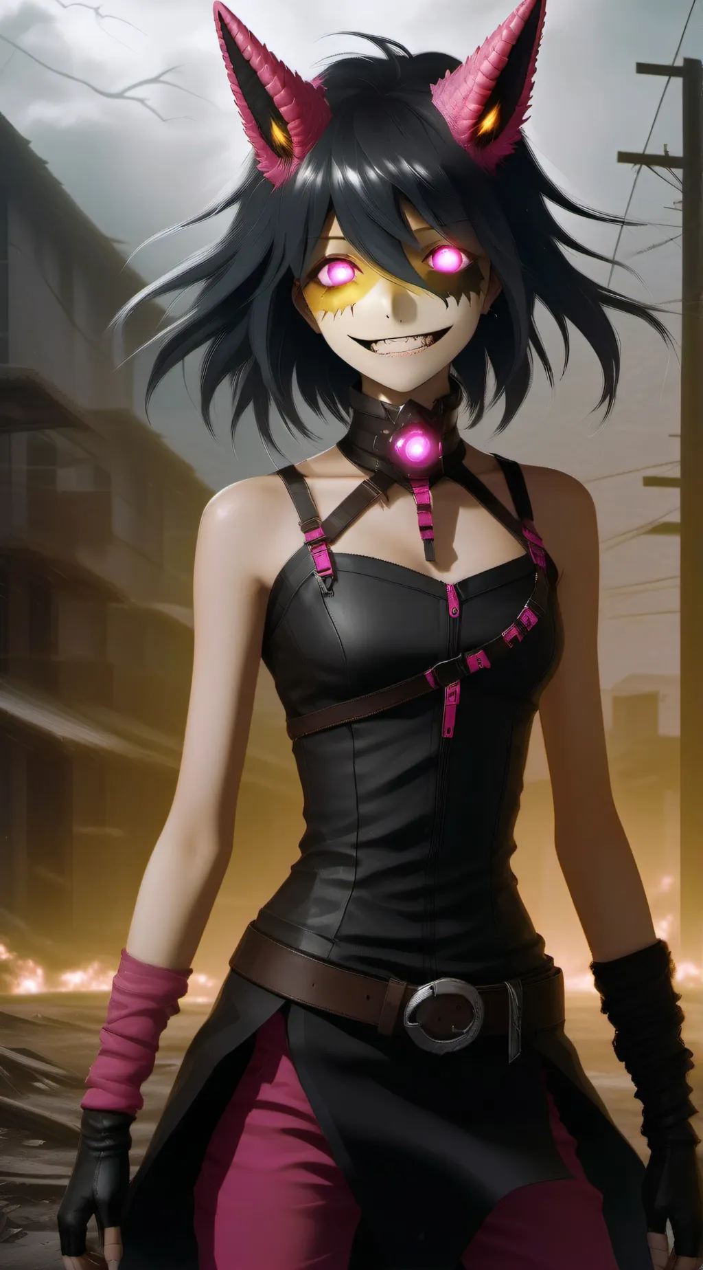 ai character: Jenna  background
