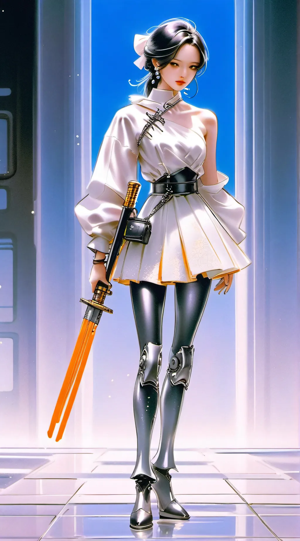 ai character: babe  background
