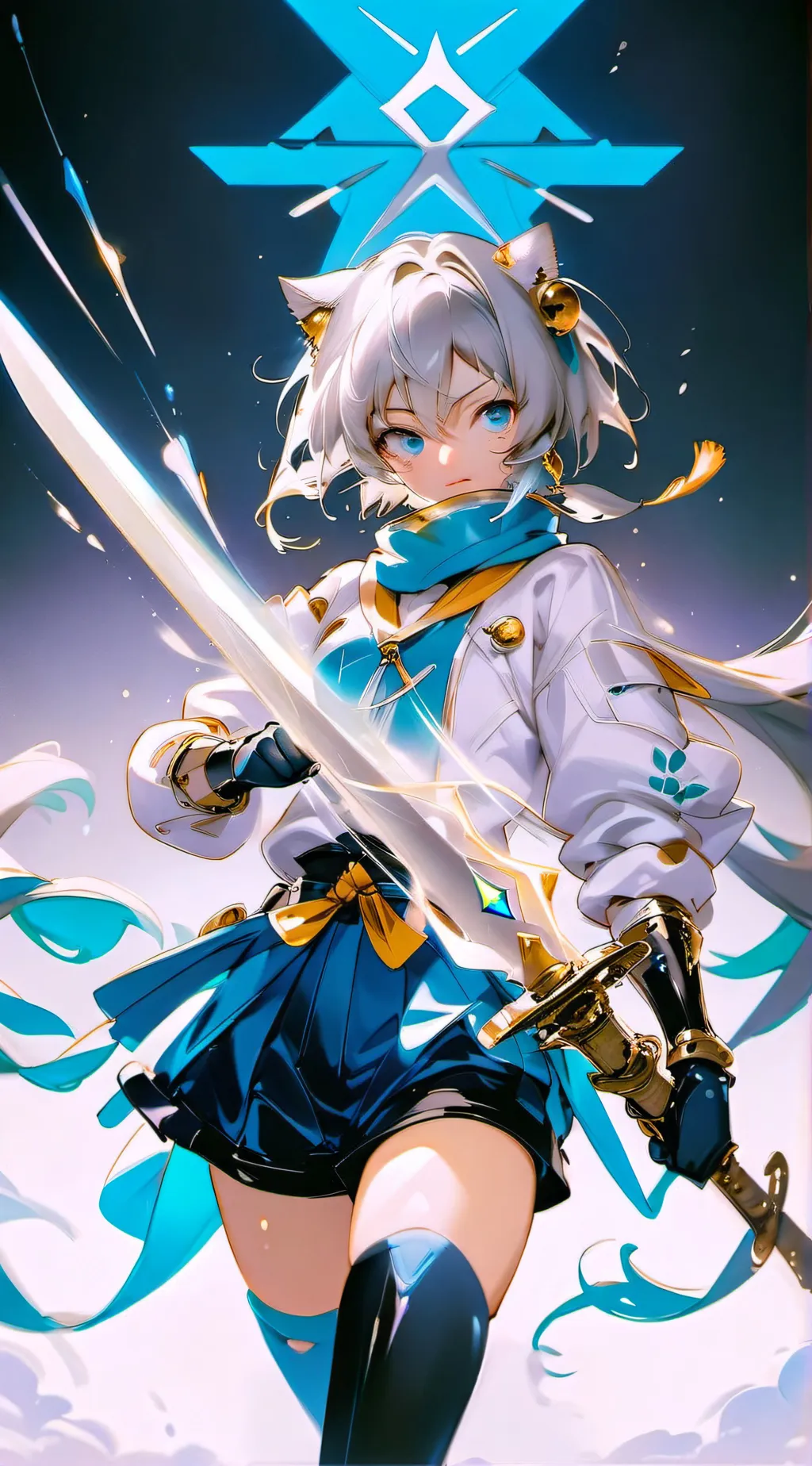 ai character: Aria background