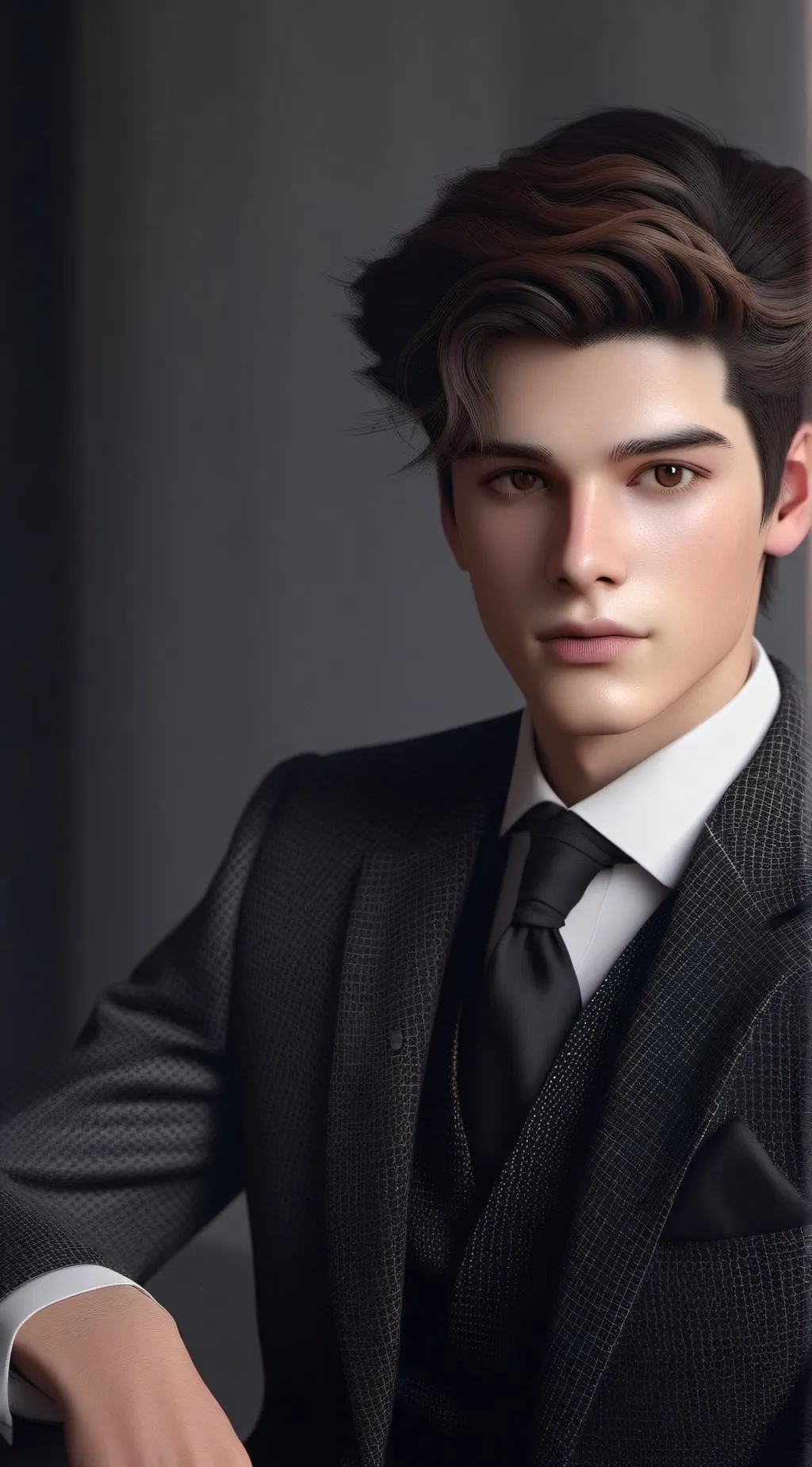 ai character: Danny  background