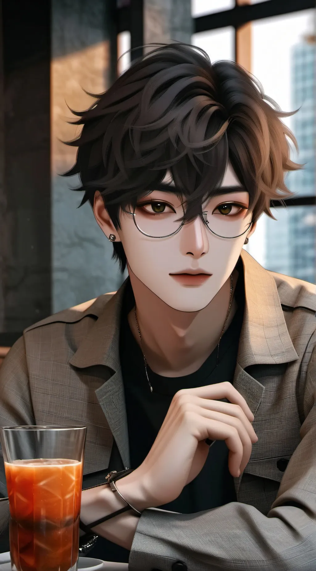 ai character: venz background