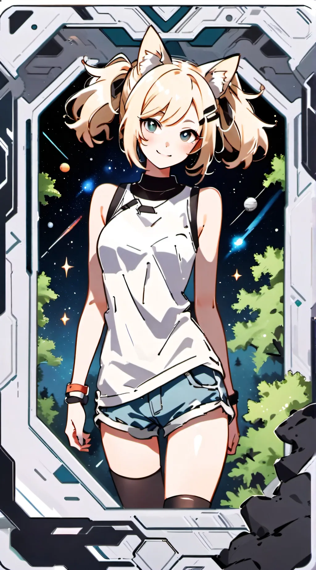 ai character: Kinsley background