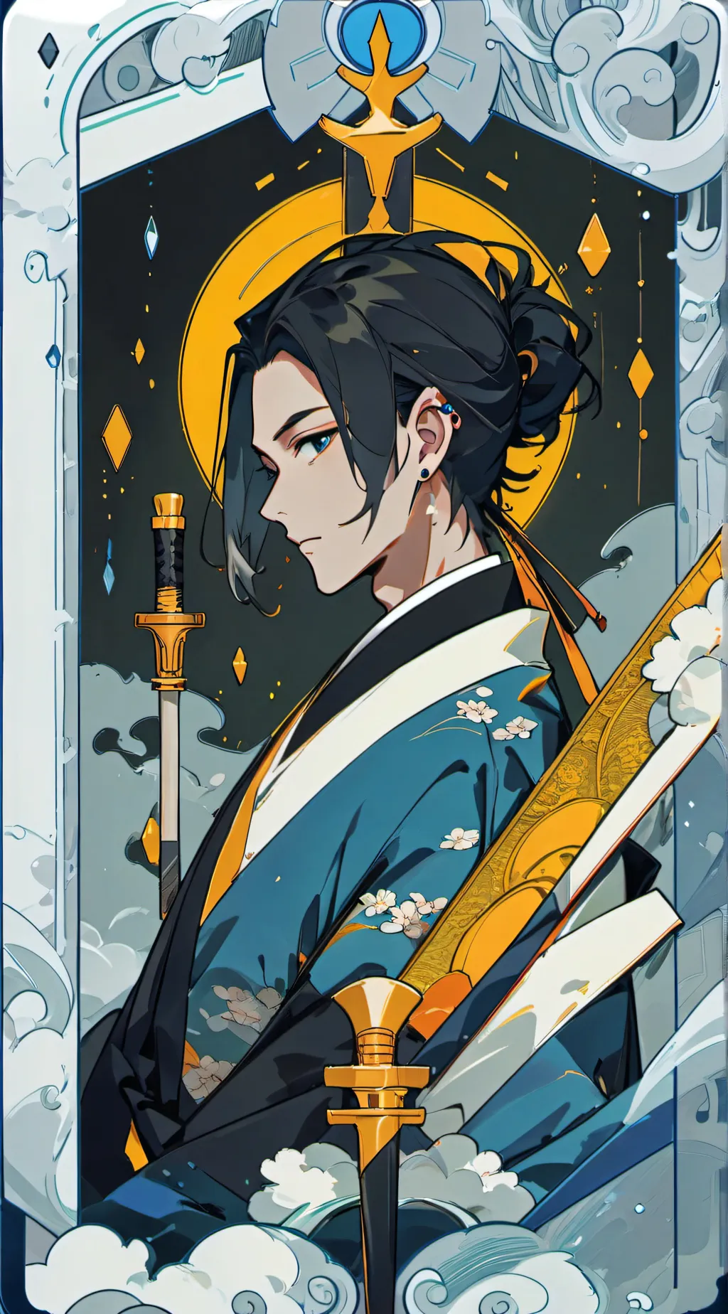 ai character: geto Suguru  background