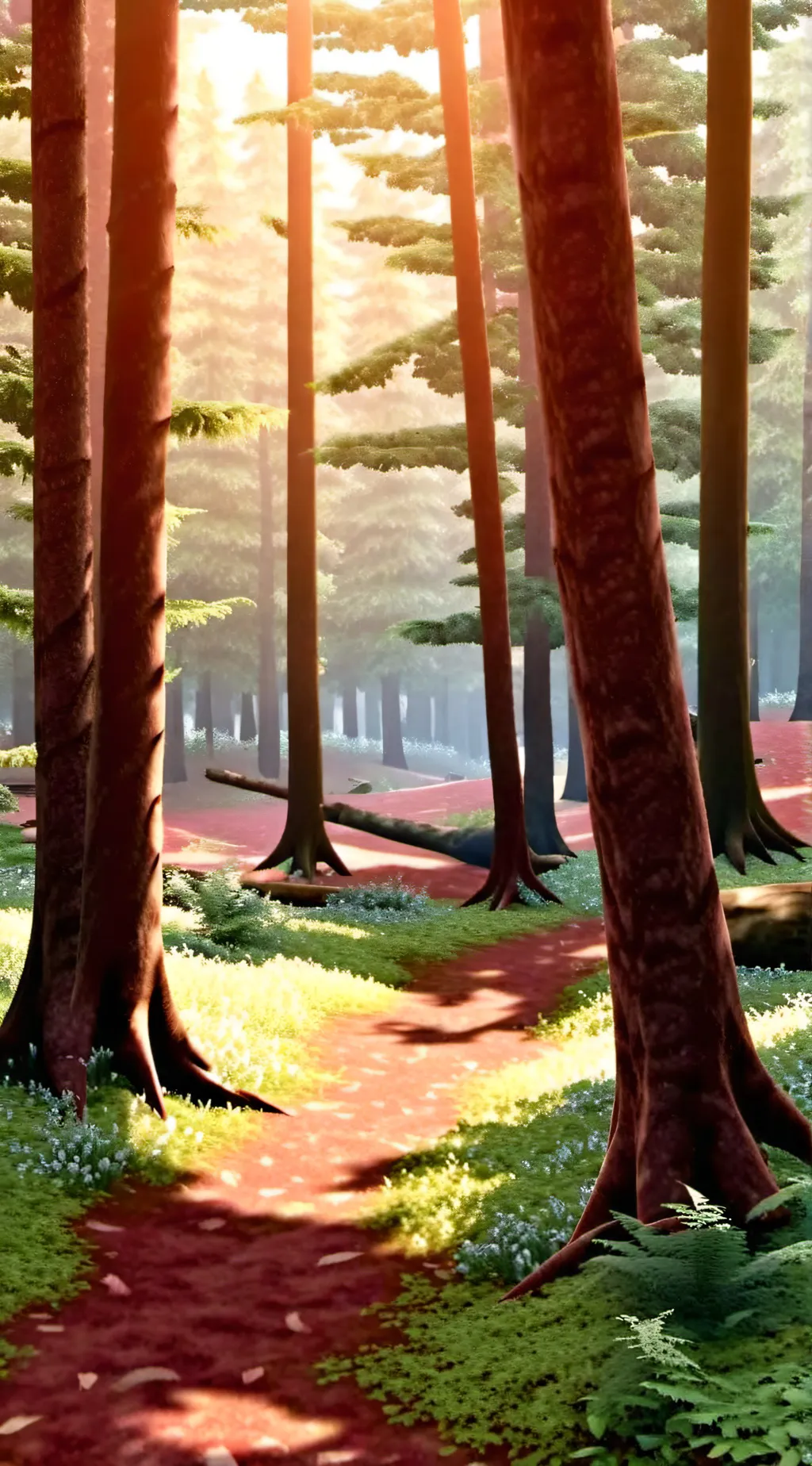 ai character: Forest Life background