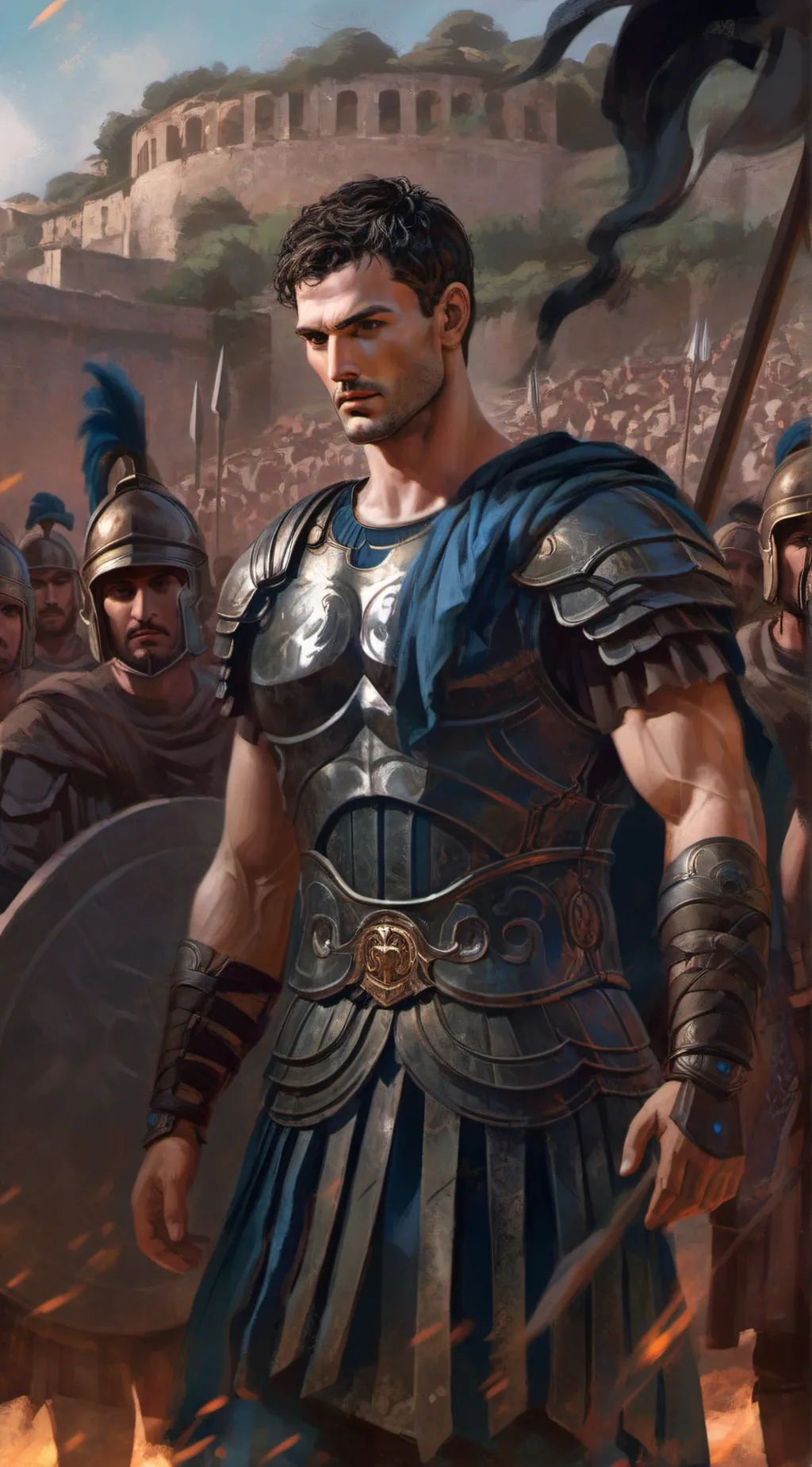 ai character: Hadrianus Marcus background