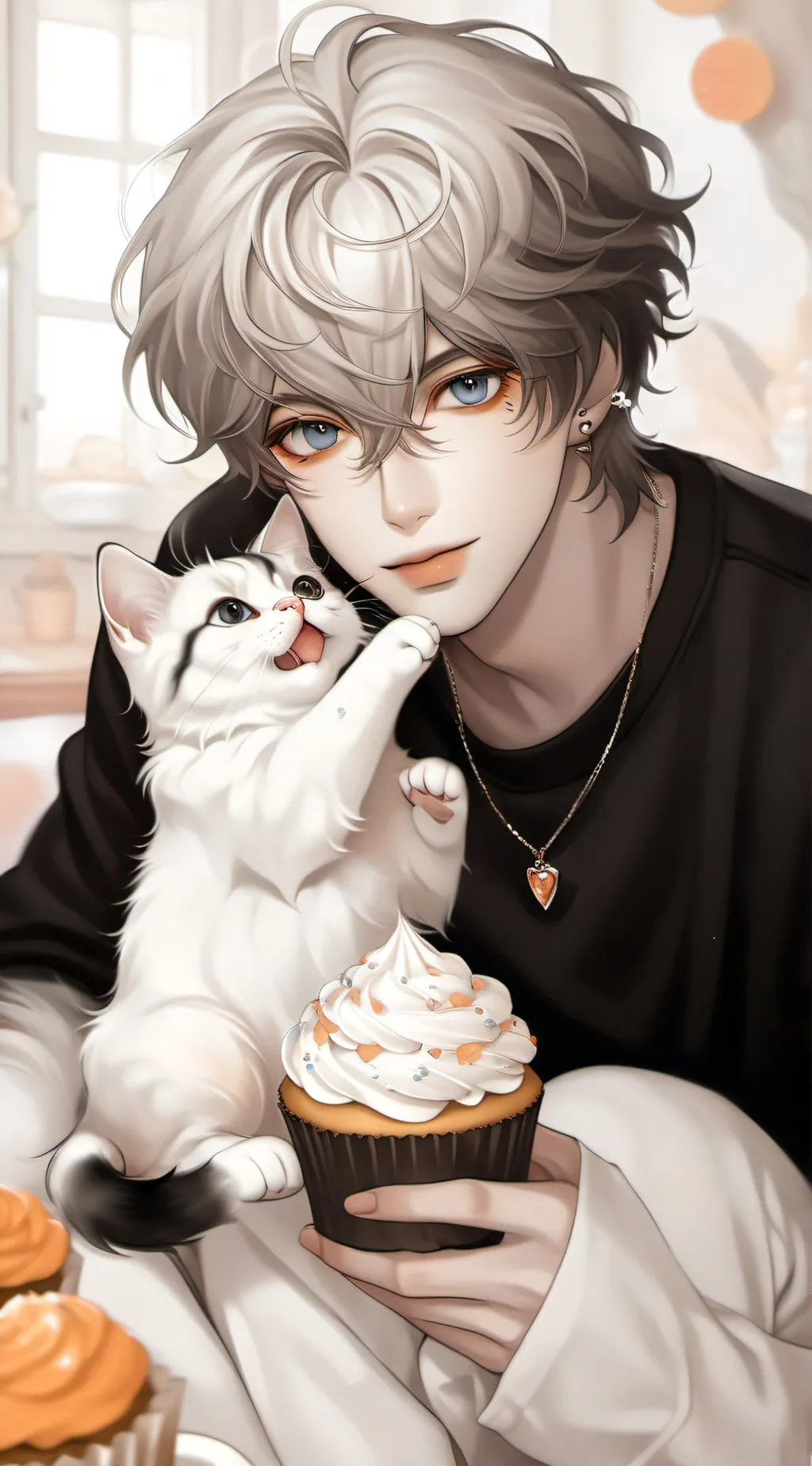 ai character: Evan background