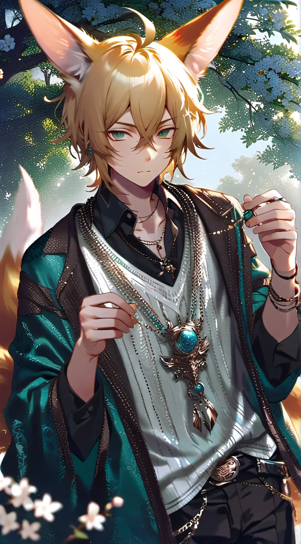 ai character: Ren background