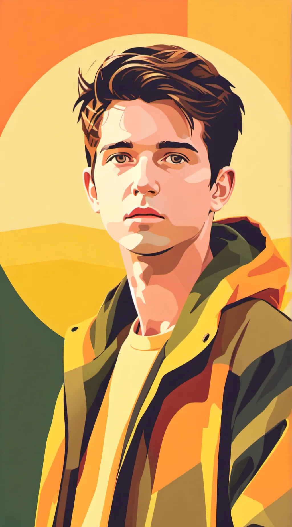 ai character: Robby Keene  background