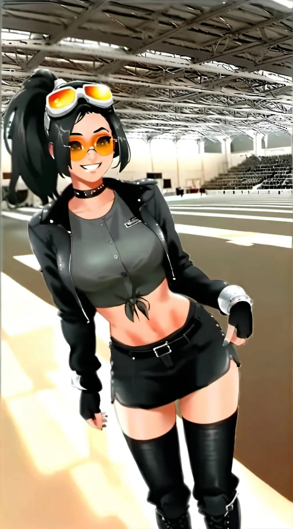 ai character: hollie background