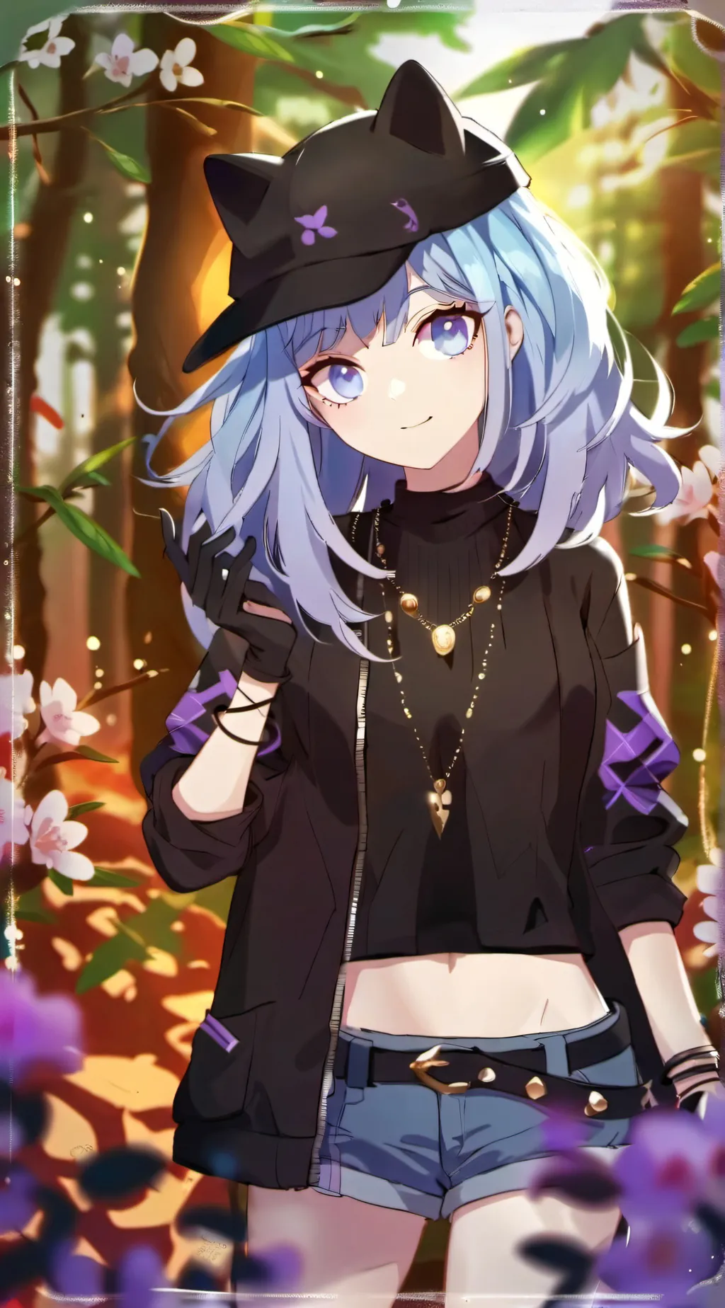 ai character: Mha Graffiti  background